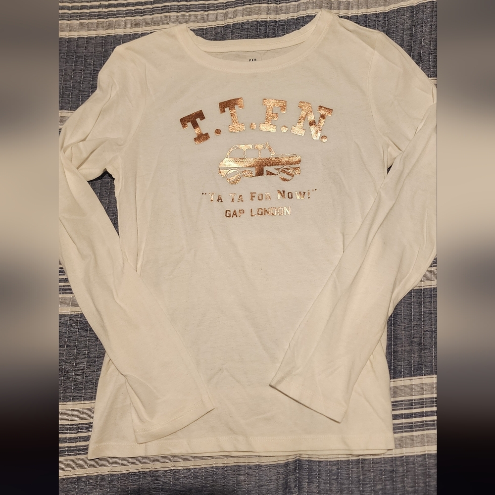 Gap London Long sleeve tee Size XL